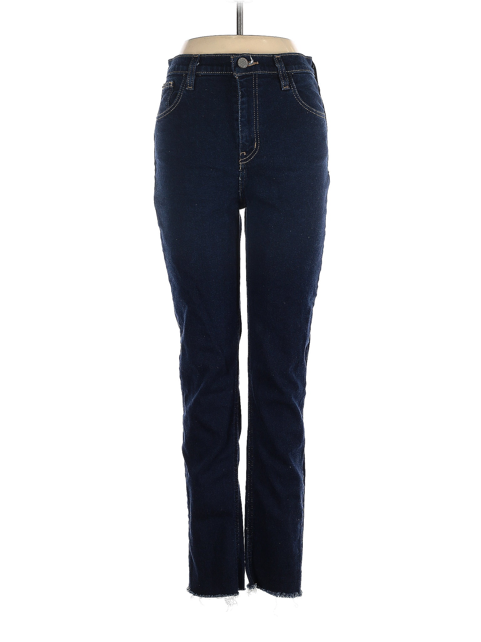 BDG Solid Blue Jeans 28 Waist - 60% off | ThredUp