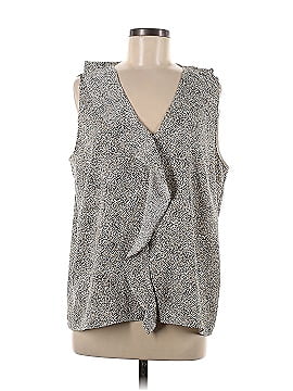 H By Halston Short Sleeve Blouse (view 1)