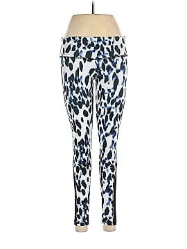 Balance Collection Leopard Print Multi Color Silver Active Pants Size M -  75% off