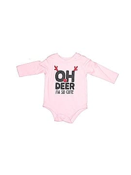 North Pole Trading Co. Long Sleeve Onesie (view 1)