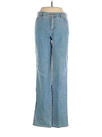 Escada Solid Blue Jeans Size 38 (EU) - 82% off