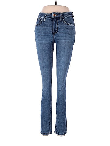 LC Lauren Conrad Solid Blue Jeans Size 4 - 68% off