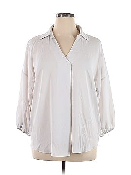 New York & Company Long Sleeve Blouse (view 1)