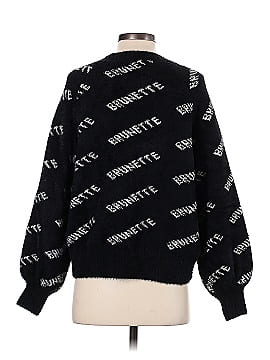 Brunette The Label Pullover Sweater (view 2)