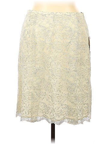 Josephine Chaus Ivory Casual Skirt Size 16 - 72% off