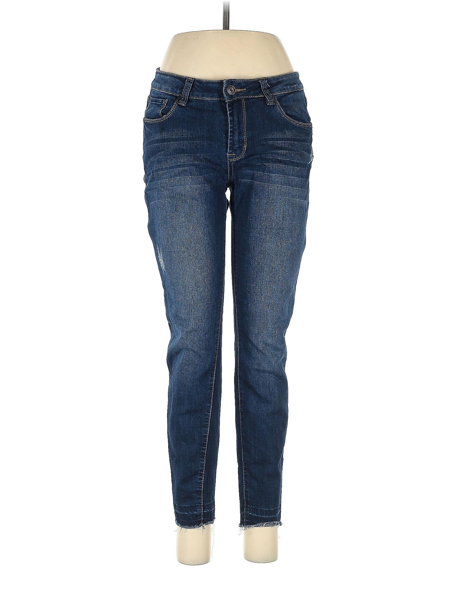 Kensie Solid Blue Jeans Size 6 73 off thredUP