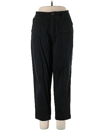 A New Day Solid Black Casual Pants Size 12 - 40% off