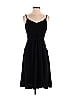 YATHON Solid Black Casual Dress Size S - photo 1