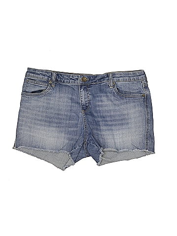 Womens denim discount shorts size 16