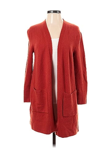 Burnt red sale cardigan