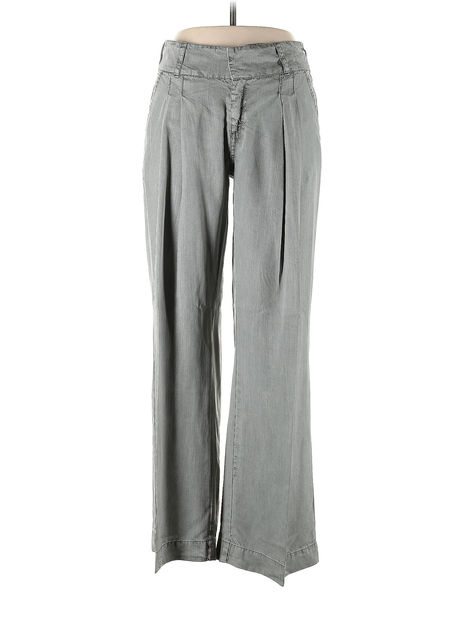 Soft Surroundings 100% Tencel Solid Blue Casual Pants Size XL (Petite) -  74% off
