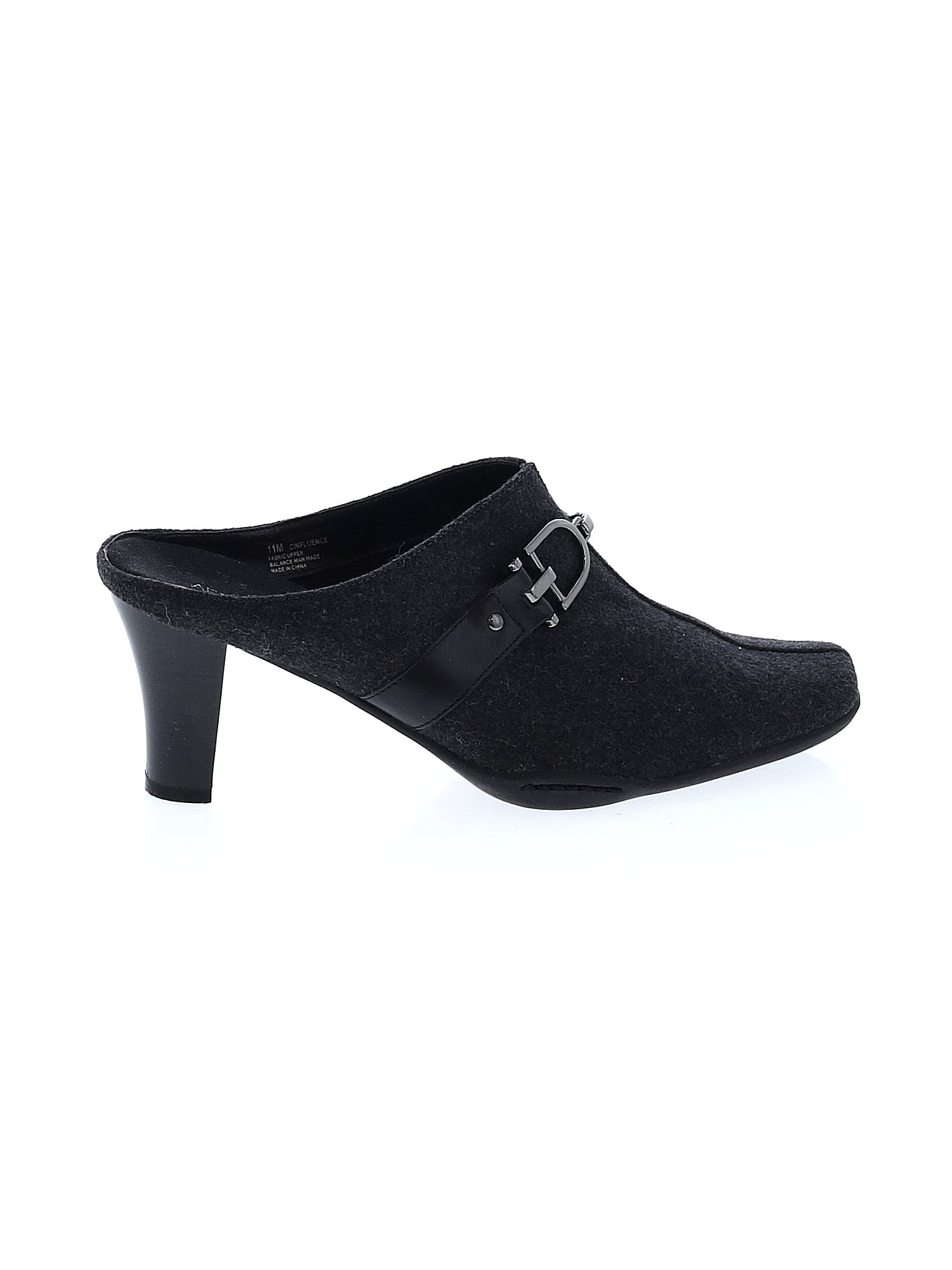 Aerosoles mules clearance black