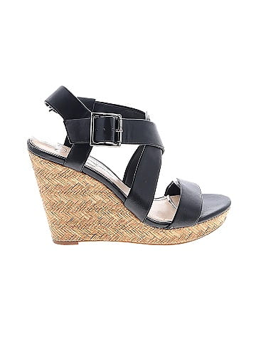 Jessica simpson best sale black wedges