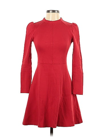 Carven red clearance dress