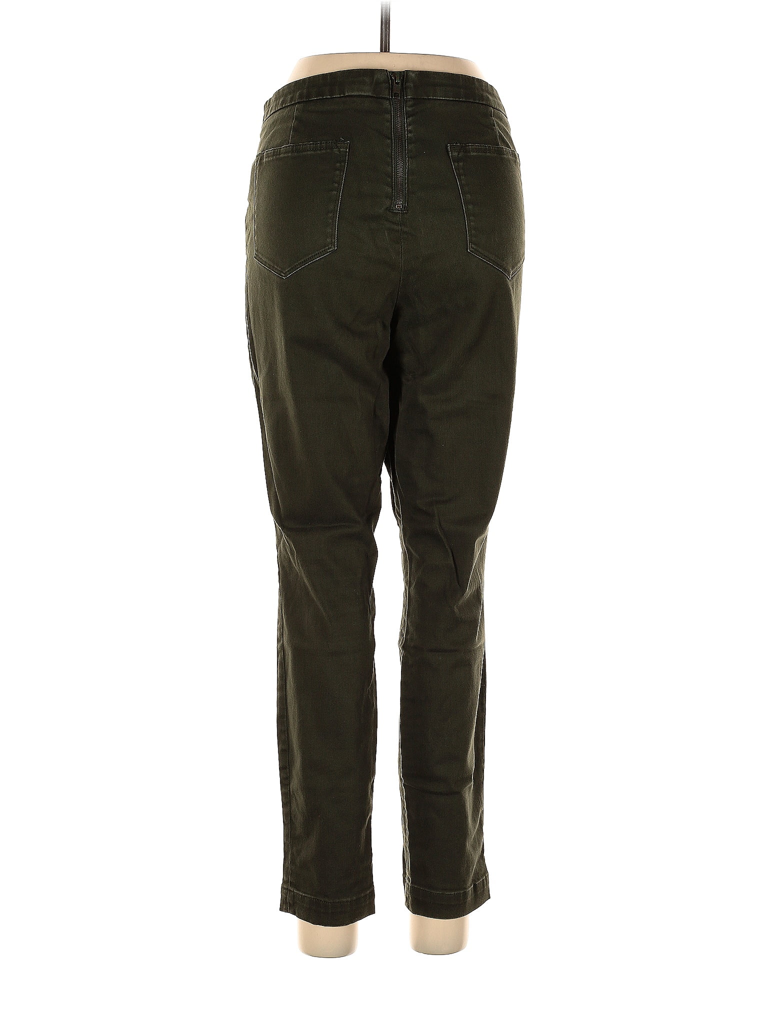 J.Jill Solid Green Casual Pants Size 2X (Plus) - 70% off
