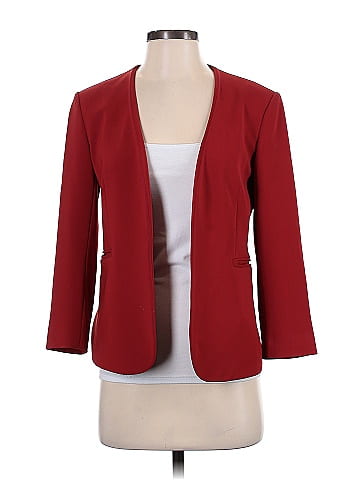 Theory hot sale red blazer