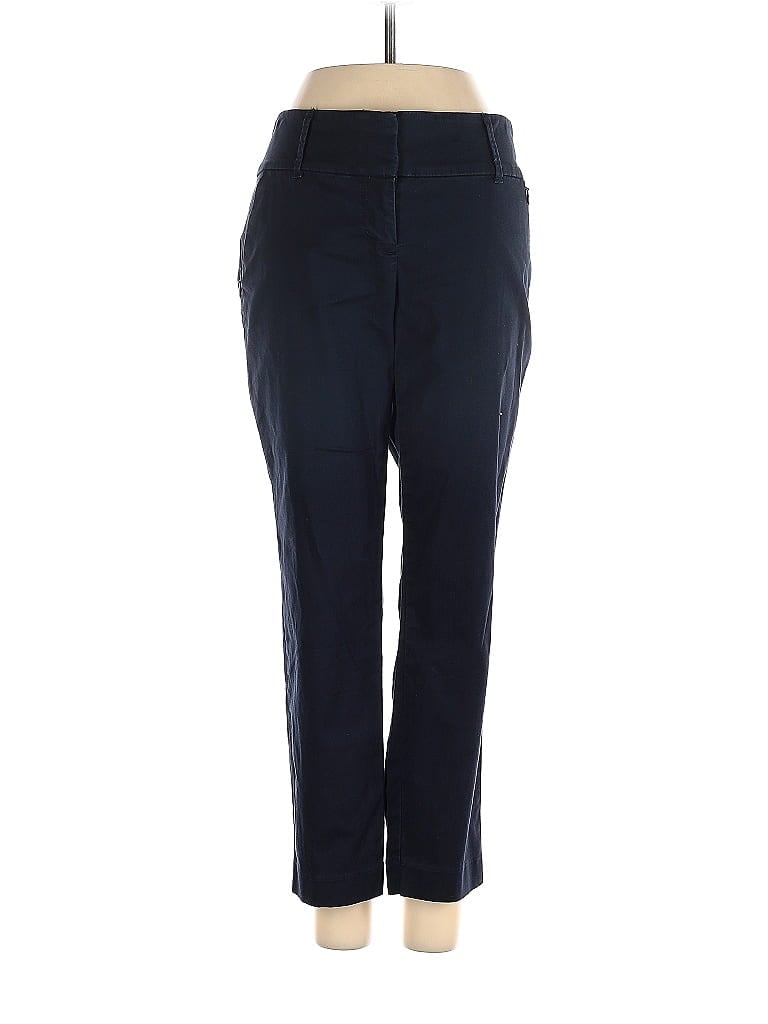 Pre-owned Ann Taylor Khaki Pant In Blue