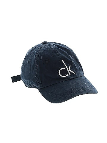 Calvin Klein Solid Blue Baseball Cap One Size - 68% off | thredUP