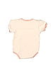 Baby Aspen 100% Cotton Ivory Short Sleeve Onesie Size 0-3 mo - photo 2