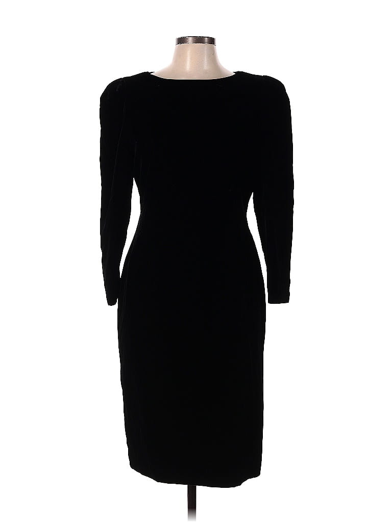 Pre-owned Assorted Brands Casual Dress In Black