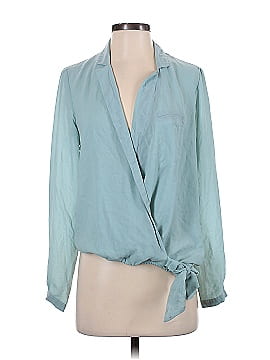 Zara Basic Long Sleeve Blouse (view 1)