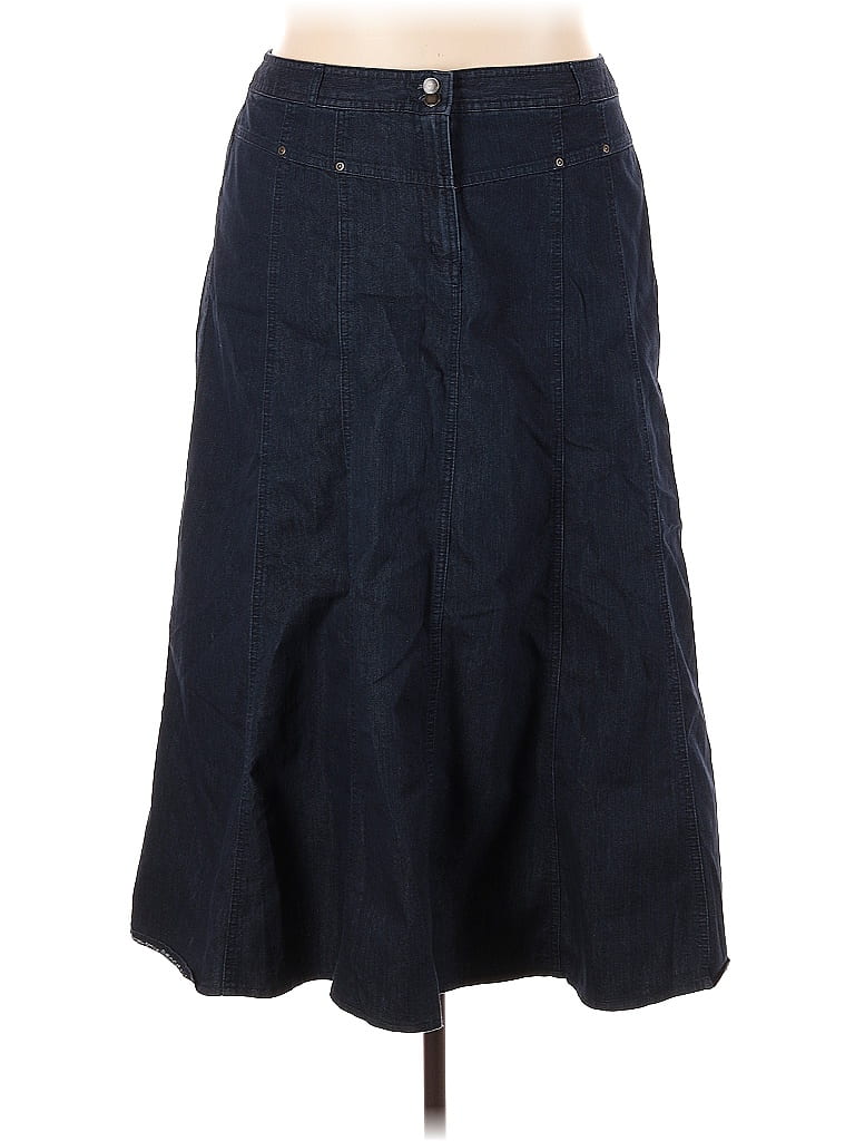Cato Blue Denim Skirt Size 18 (Plus) 45 off thredUP