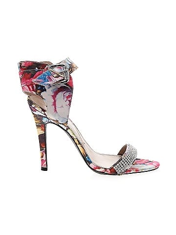 Guess clearance floral heels