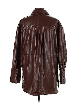 Sofia Richie X Bar III Faux Leather Jacket (view 2)