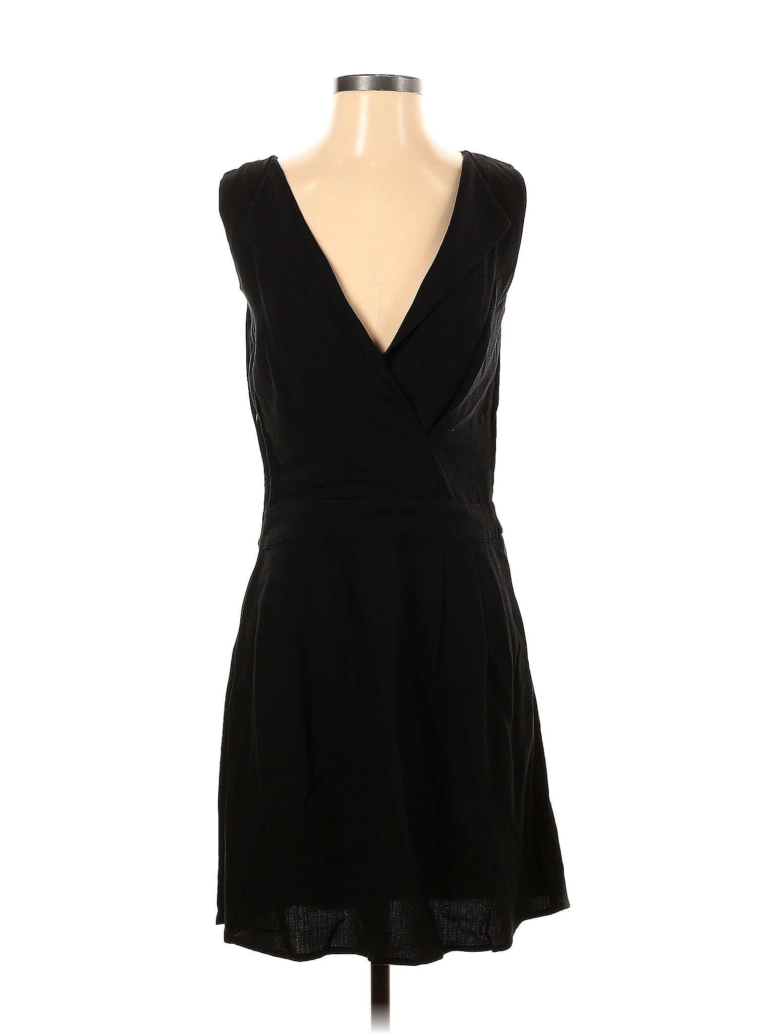 Comptoir des Cotonniers Solid Black Casual Dress Size XS - 80% off ...