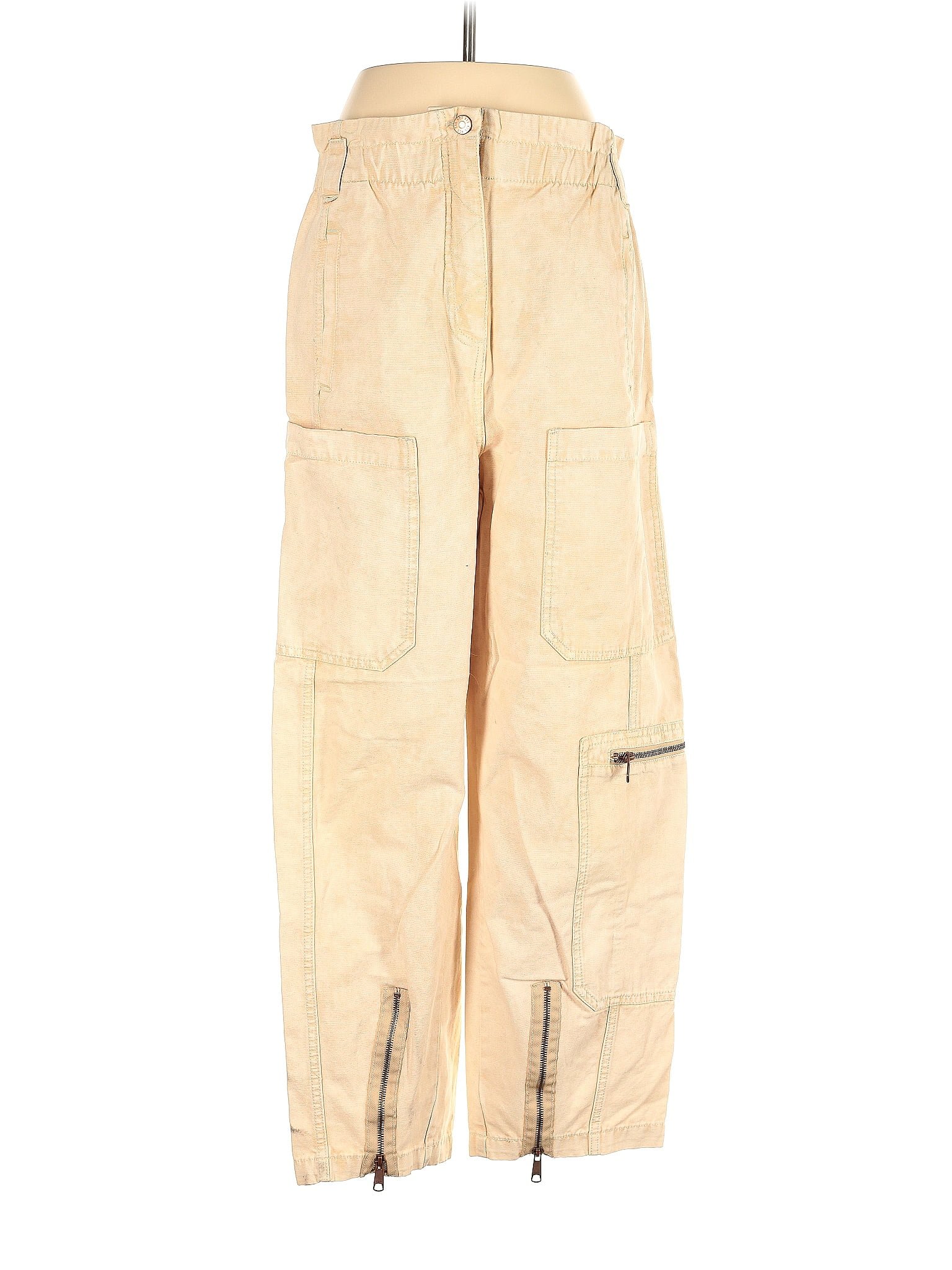 BDG 100 Cotton Solid Tan Cargo Pants Size M 39 off thredUP