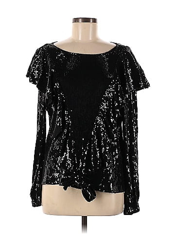 Nicole Miller Sequin Ruffle Blouse (view 1)