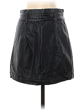 TGLA Faux Leather Skirt (view 2)