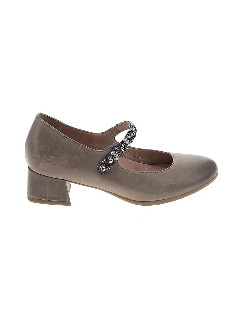 Dansko 100% Leather Solid Brown Gray Heels Size 39 (EU) - 59% off | thredUP