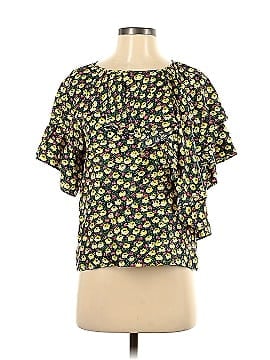 J.Crew Collection Short Sleeve Blouse (view 1)