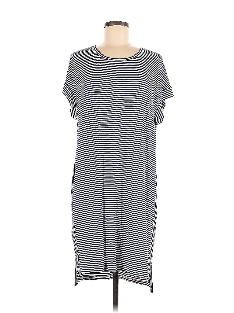 Tommy Bahama Stripes Multi Color Gray Casual Dress Size M - 64% off ...