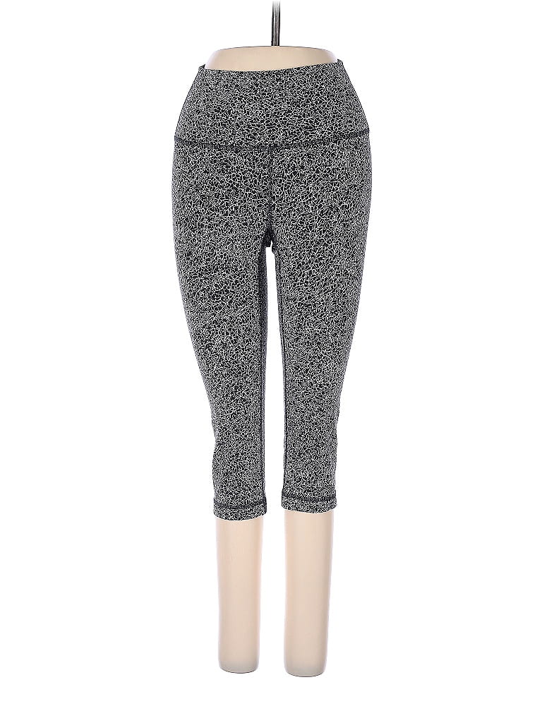 Lululemon Athletica Leopard Print Multi Color Gray Leggings Size 4 - 62%  off