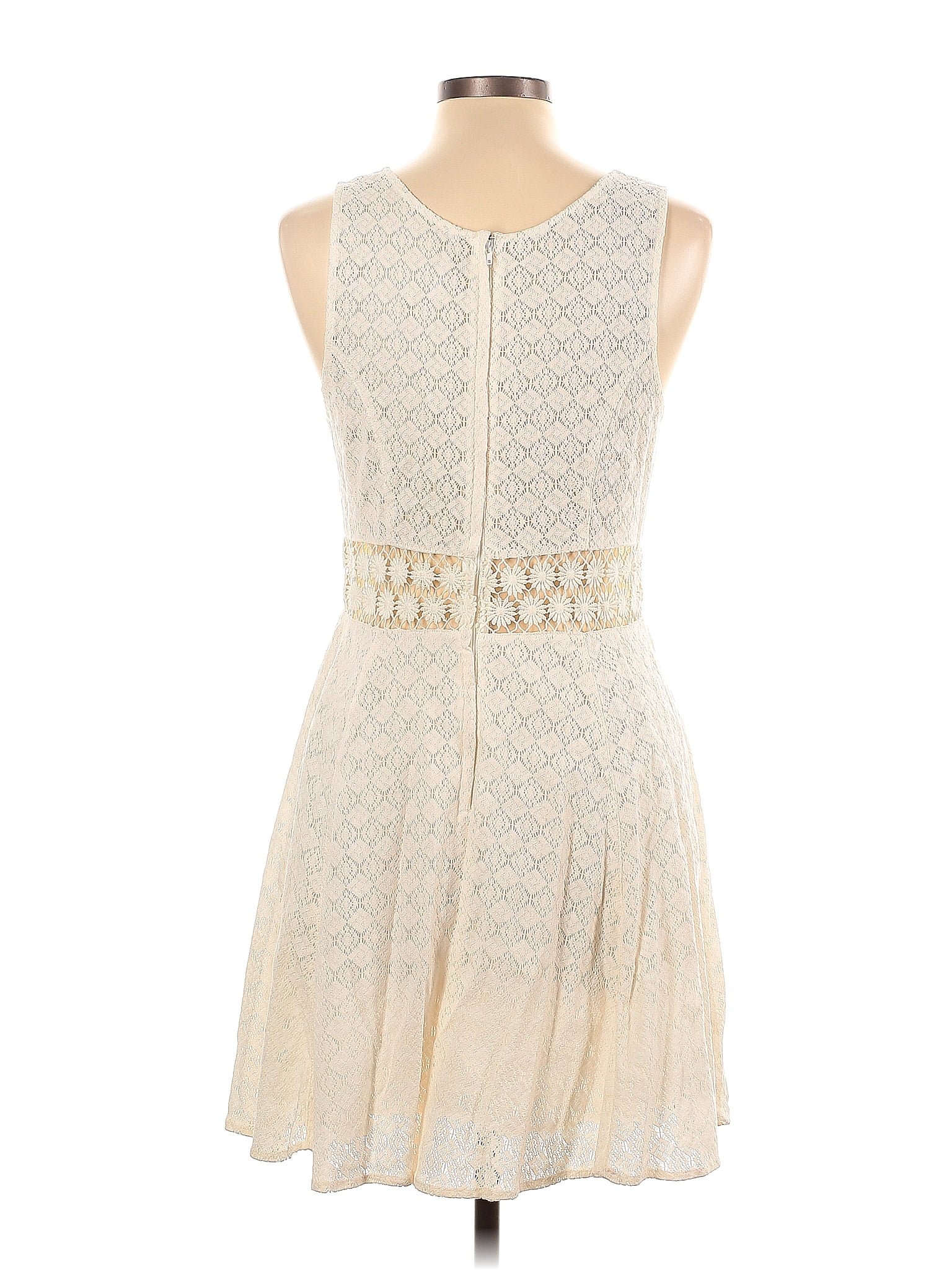 Free people hotsell cream lace dress