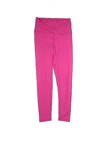 Terez Solid Pink Leggings Size X-Small (Kids) - 55% off