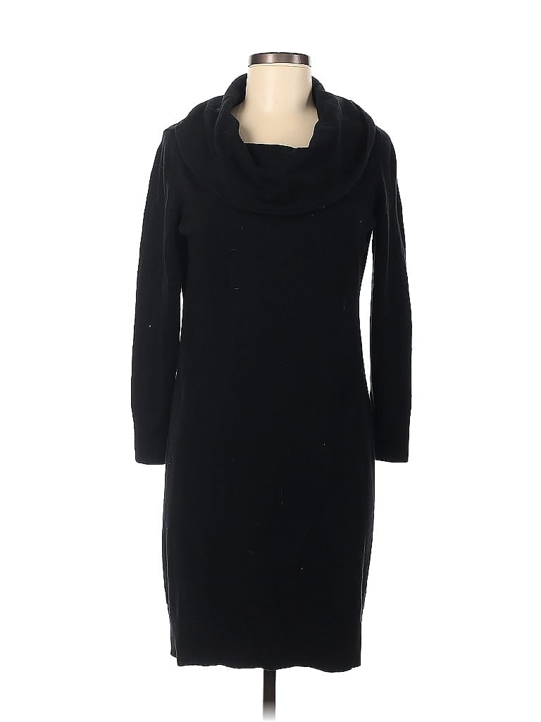 Ann Taylor Solid Black Casual Dress Size M (Petite) - 78% off | thredUP