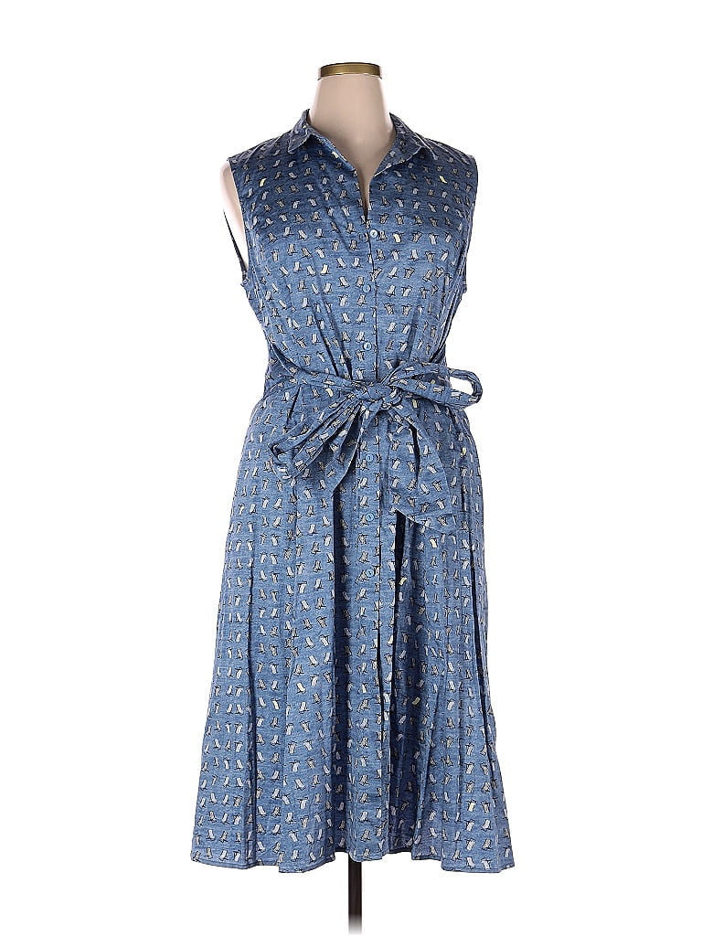 Nic + Zoe Blue Cocktail Dress Size XL - 77% off | thredUP