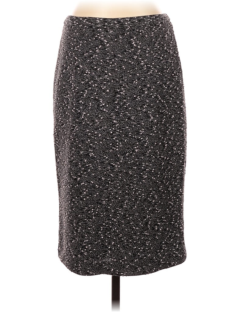 Click to view more detailed imagery on our partner's website Pre-owned Eva Mendes By New York & Company Formal Skirt In Gray