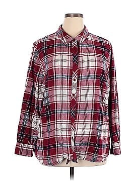 Catherines Long Sleeve Button-Down Shirt (view 1)