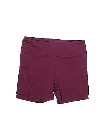 Senita Athletics Solid Maroon Burgundy Athletic Shorts Size XL - 26% off