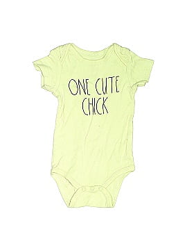 Rae Dunn Short Sleeve Onesie (view 1)