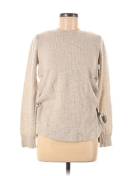 Sofia Cashmere Cashmere Pullover Sweater (view 1)