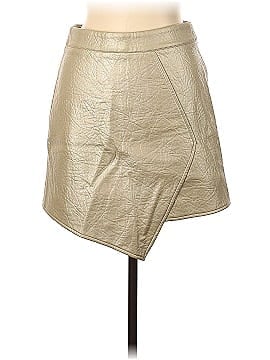 Vera & Lucy Faux Leather Skirt (view 1)
