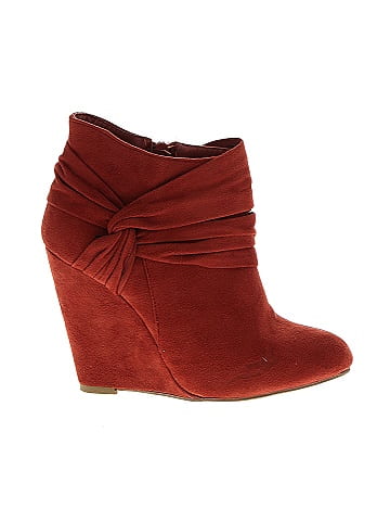 Charlotte russe hot sale wedge boots