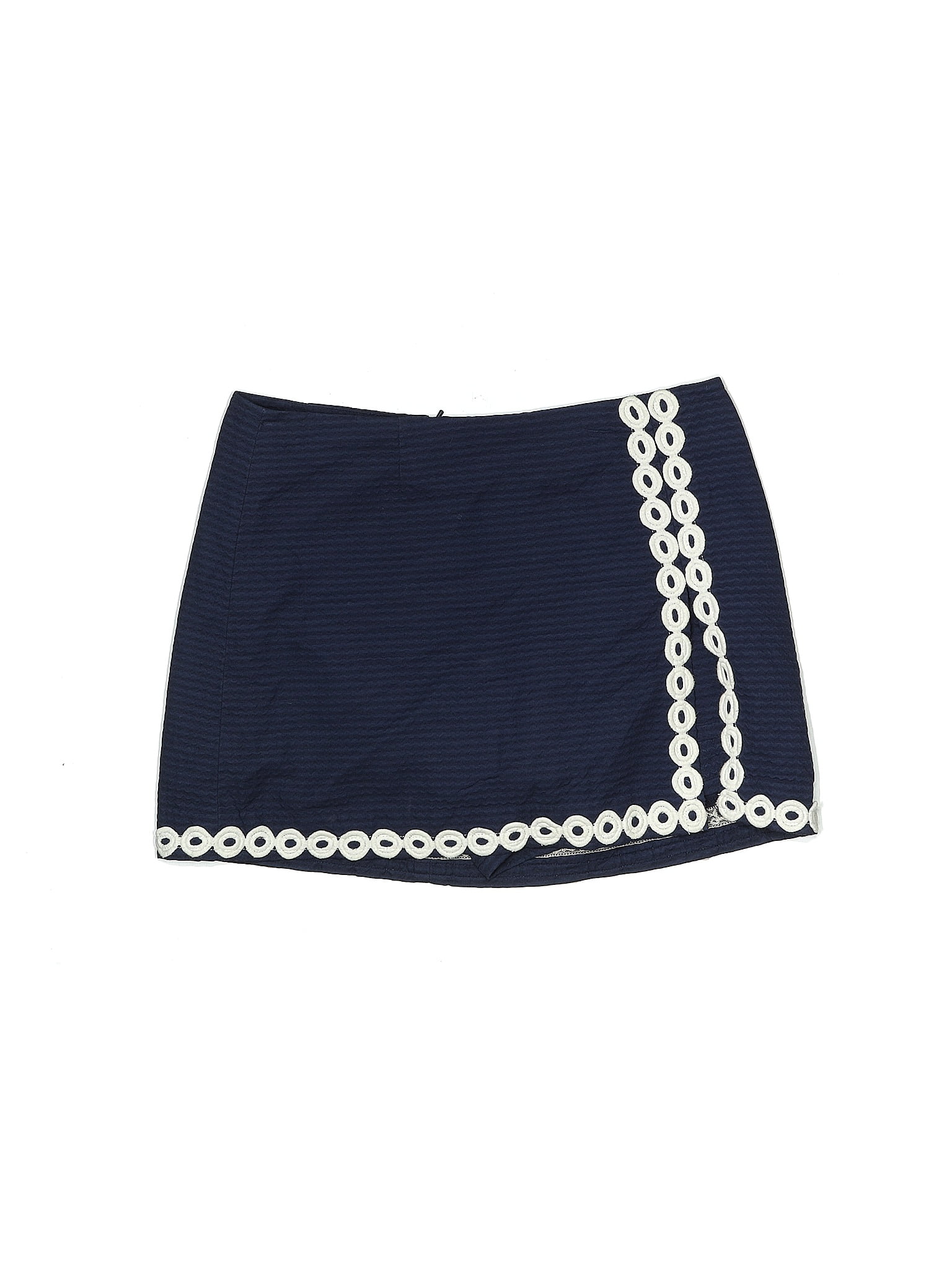 Skort Lilly Pulitzer Monica Scallop - Marine Taille 10 | Neuf Avec étiquettes