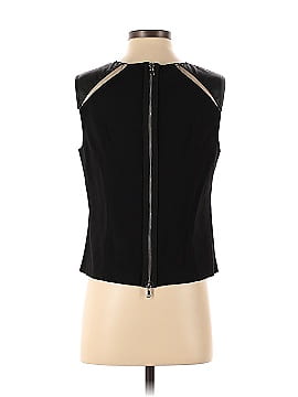 KF/KaufmanFranco Collective Leather Cutout Sleeveless Top (view 2)