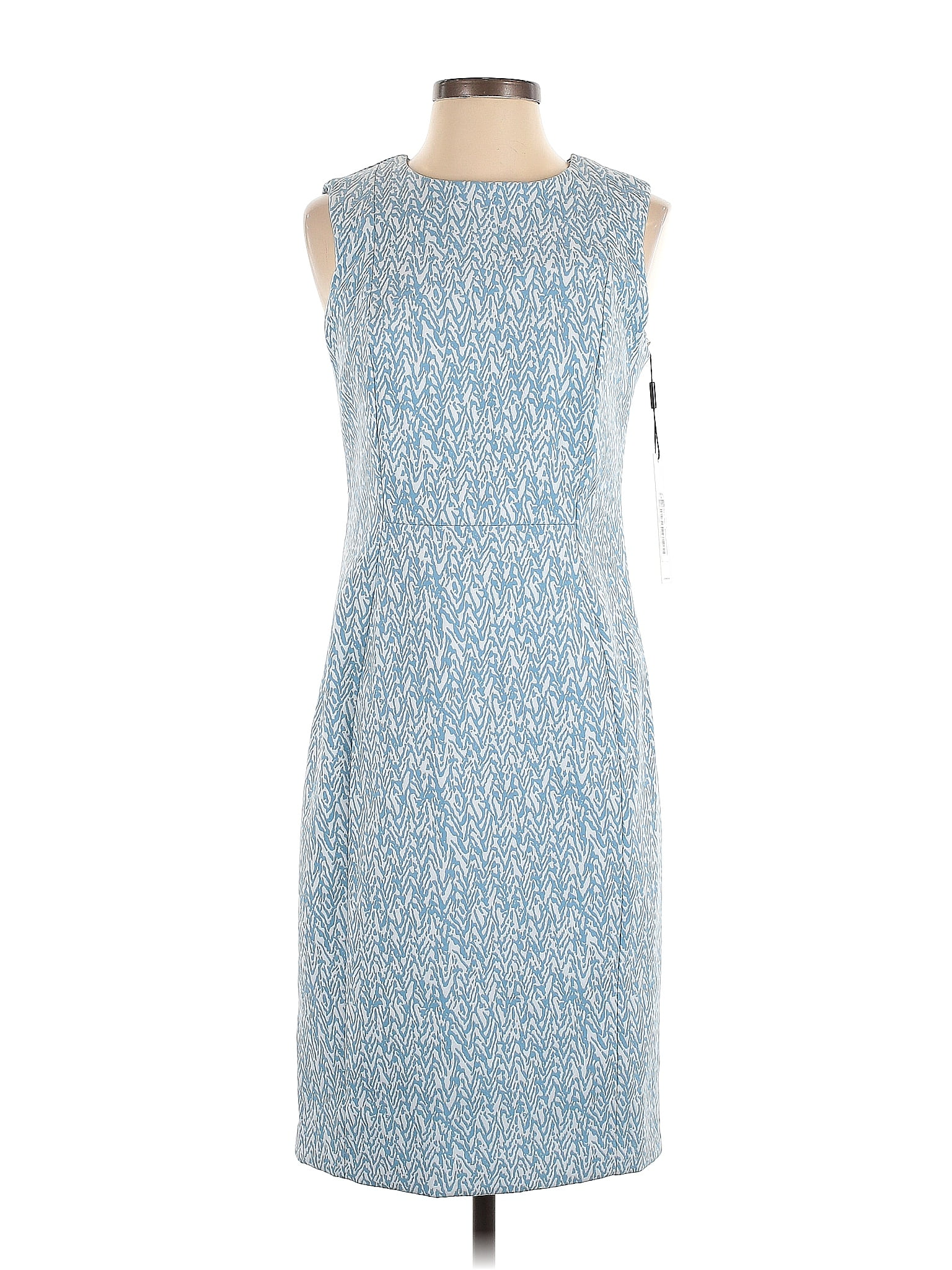 Calvin Klein Blue Casual Dress Size 6 - 69% off | thredUP